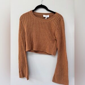 & Other Stories Cropped Bell Sleeve Sweater (Medium) new with tags